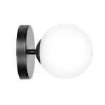 EMIBIG HALLDOR K1 BLACK Fekete Beltéri Fali lámpa E14 IP20 EB-1024-K1