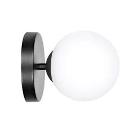   EMIBIG HALLDOR K1 BLACK Fekete Beltéri Fali lámpa E14 IP20 EB-1024-K1