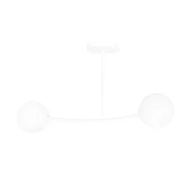   EMIBIG HALLDOR 2 WHITE Fehér Beltéri Mennyezeti lámpa E14 IP20 EB-1025-2