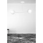 EMIBIG HALLDOR 2 WHITE Fehér Beltéri Mennyezeti lámpa E14 IP20 EB-1025-2