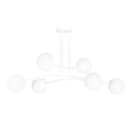  EMIBIG HALLDOR 6 WHITE Fehér Beltéri Mennyezeti lámpa E14 IP20 EB-1025-6