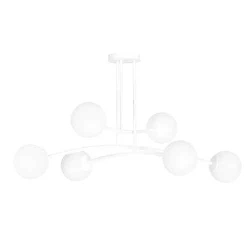 EMIBIG HALLDOR 6 WHITE Fehér Beltéri Mennyezeti lámpa E14 IP20 EB-1025-6