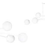 EMIBIG HALLDOR 6 WHITE Fehér Beltéri Mennyezeti lámpa E14 IP20 EB-1025-6