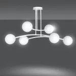EMIBIG HALLDOR 6 WHITE Fehér Beltéri Mennyezeti lámpa E14 IP20 EB-1025-6