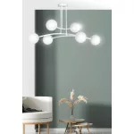 EMIBIG HALLDOR 6 WHITE Fehér Beltéri Mennyezeti lámpa E14 IP20 EB-1025-6
