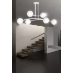 EMIBIG HALLDOR 6 WHITE Fehér Beltéri Mennyezeti lámpa E14 IP20 EB-1025-6