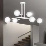 EMIBIG HALLDOR 6 WHITE Fehér Beltéri Mennyezeti lámpa E14 IP20 EB-1025-6