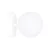 EMIBIG HALLDOR K1 WHITE Fehér Beltéri Fali lámpa E14 IP20 EB-1025-K1