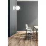 EMIBIG HALLDOR K1 WHITE Fehér Beltéri Fali lámpa E14 IP20 EB-1025-K1
