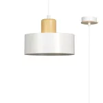 EMIBIG TORIN 1 WHITE Fehér Beltéri Függőlámpa E27 IP20 EB-1047-1