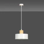 EMIBIG TORIN 1 WHITE Fehér Beltéri Függőlámpa E27 IP20 EB-1047-1