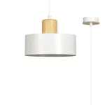 EMIBIG TORIN 1 WHITE Fehér Beltéri Függőlámpa E27 IP20 EB-1047-1