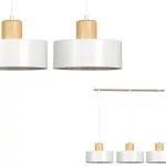 EMIBIG TORIN 3 WHITE Fehér Beltéri Függőlámpa E27 IP20 EB-1047-3