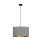 EMIBIG HILDE 1 BL GRAY Fekete Beltéri Függőlámpa E27 IP20 EB-1050-1