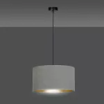 EMIBIG HILDE 1 BL GRAY Fekete Beltéri Függőlámpa E27 IP20 EB-1050-1