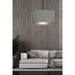 EMIBIG HILDE 1 BL GRAY Fekete Beltéri Függőlámpa E27 IP20 EB-1050-1