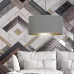 EMIBIG HILDE 1 BL GRAY Fekete Beltéri Függőlámpa E27 IP20 EB-1050-1