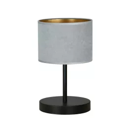   EMIBIG HILDE LN1 BL GRAY Fekete Beltéri Asztali lámpa E27 IP20 EB-1050-LN1