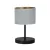 EMIBIG HILDE LN1 BL GRAY Fekete Beltéri Asztali lámpa E27 IP20 EB-1050-LN1
