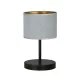 EMIBIG HILDE LN1 BL GRAY Fekete Beltéri Asztali lámpa E27 IP20 EB-1050-LN1