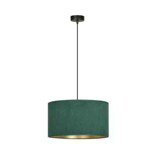 EMIBIG HILDE 1 BL GREEN Fekete Beltéri Függőlámpa E27 IP20 EB-1051-1