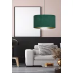 EMIBIG HILDE 1 BL GREEN Fekete Beltéri Függőlámpa E27 IP20 EB-1051-1
