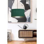EMIBIG HILDE 1 BL GREEN Fekete Beltéri Függőlámpa E27 IP20 EB-1051-1