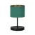 EMIBIG HILDE LN1 BL GREEN Fekete Beltéri Asztali lámpa E27 IP20 EB-1051-LN1