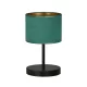 EMIBIG HILDE LN1 BL GREEN Fekete Beltéri Asztali lámpa E27 IP20 EB-1051-LN1