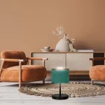 EMIBIG HILDE LN1 BL GREEN Fekete Beltéri Asztali lámpa E27 IP20 EB-1051-LN1