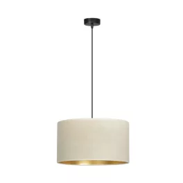   EMIBIG HILDE 1 BL WHITE Fekete Beltéri Függőlámpa E27 IP20 EB-1052-1