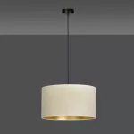 EMIBIG HILDE 1 BL WHITE Fekete Beltéri Függőlámpa E27 IP20 EB-1052-1