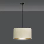 EMIBIG HILDE 1 BL WHITE Fekete Beltéri Függőlámpa E27 IP20 EB-1052-1