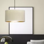 EMIBIG HILDE 1 BL WHITE Fekete Beltéri Függőlámpa E27 IP20 EB-1052-1