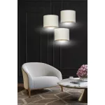 EMIBIG HILDE 3 BL PREMIUM WHITE Fekete Beltéri Függőlámpa E27 IP20 EB-1052-3PREM