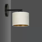 EMIBIG HILDE K1 BL WHITE Fekete Beltéri Fali lámpa E27 IP20 EB-1052-K1
