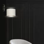 EMIBIG HILDE K1 BL WHITE Fekete Beltéri Fali lámpa E27 IP20 EB-1052-K1