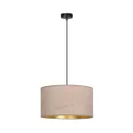 EMIBIG HILDE 1 BL ROSE Fekete Beltéri Függőlámpa E27 IP20 EB-1053-1