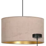 EMIBIG HILDE 1 BL ROSE Fekete Beltéri Függőlámpa E27 IP20 EB-1053-1