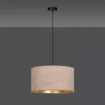 EMIBIG HILDE 1 BL ROSE Fekete Beltéri Függőlámpa E27 IP20 EB-1053-1