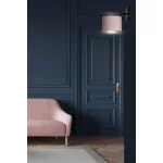 EMIBIG HILDE K1 BL ROSE Fekete Beltéri Fali lámpa E27 IP20 EB-1053-K1