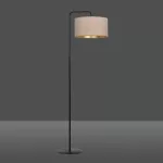 EMIBIG HILDE LP1 BL ROSE Fekete Beltéri Állólámpa E27 IP20 EB-1053-LP1