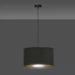 EMIBIG HILDE 1 BL BLACK Fekete Beltéri Függőlámpa E27 IP20 EB-1054-1