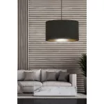 EMIBIG HILDE 1 BL BLACK Fekete Beltéri Függőlámpa E27 IP20 EB-1054-1