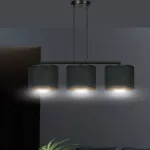 EMIBIG HILDE 3 BL BLACK Fekete Beltéri Függőlámpa E27 IP20 EB-1054-3
