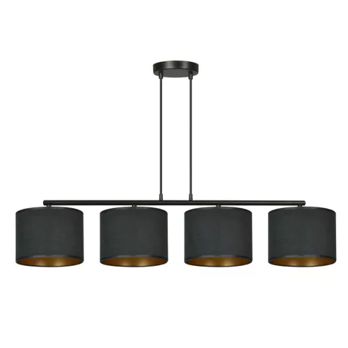 EMIBIG HILDE 4 BL BLACK Fekete Beltéri Függőlámpa E27 IP20 EB-1054-4