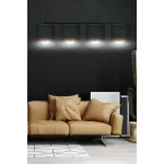 EMIBIG HILDE 4 BL BLACK Fekete Beltéri Függőlámpa E27 IP20 EB-1054-4