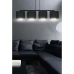 EMIBIG HILDE 4 BL BLACK Fekete Beltéri Függőlámpa E27 IP20 EB-1054-4