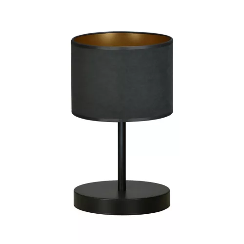 EMIBIG HILDE LN1 BL BLACK Fekete Beltéri Asztali lámpa E27 IP20 EB-1054-LN1