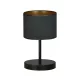 EMIBIG HILDE LN1 BL BLACK Fekete Beltéri Asztali lámpa E27 IP20 EB-1054-LN1